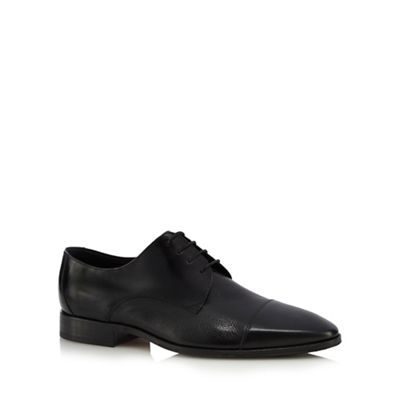 Loake Black leather Oxford shoes